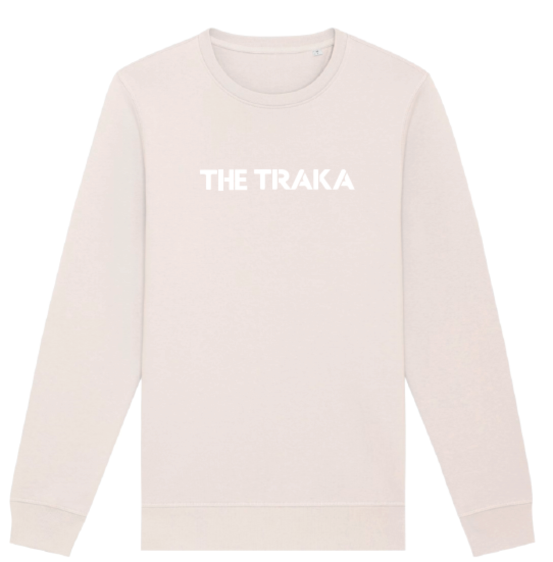The Traka White Sweatshirt unisex