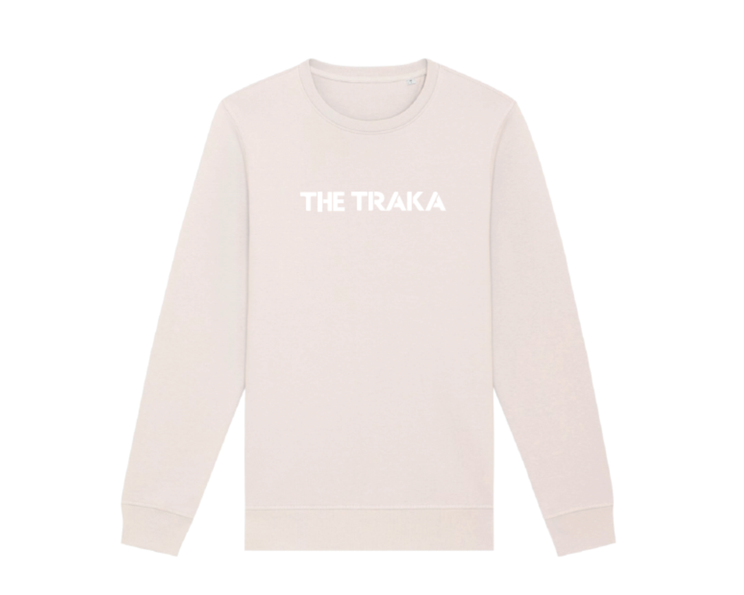 The Traka White Sweatshirt unisex