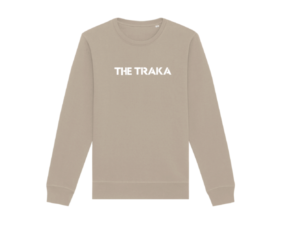 The Traka Beige Sweatshirt unisex