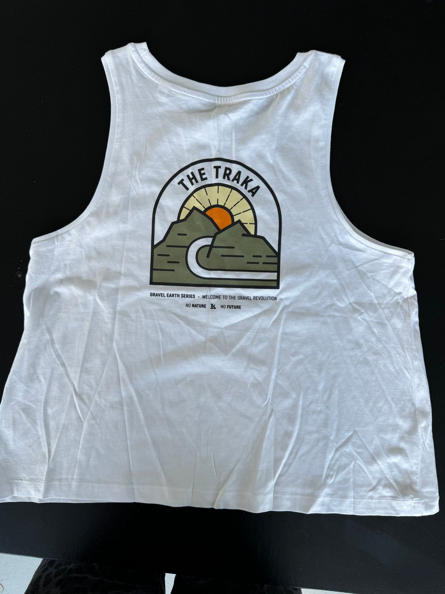 Women Tank Top White Sunrise