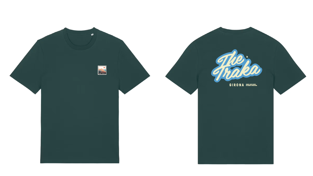 Unisex T-shirt Green retro Traka