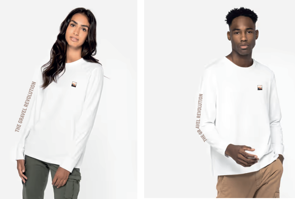 Long sleeve t-shirt Unisex Gravel Rev.