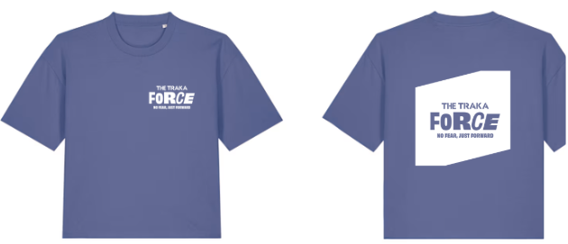 Women purple T-shirt (traka force)