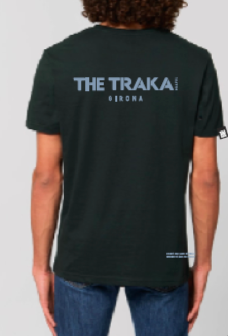 Unisex Black T-shirt The Traka