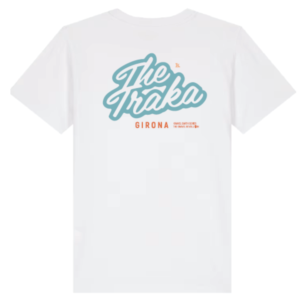 Kids T-shirt White Traka Retro