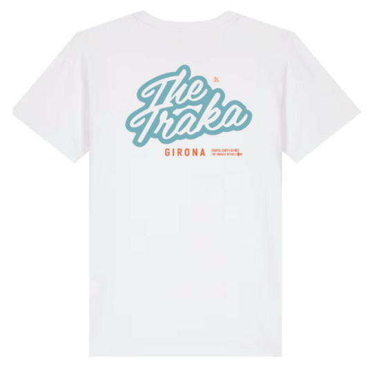 Kids T-shirt White Traka Retro