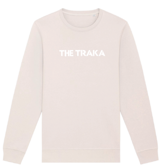 The Traka White Sweatshirt unisex
