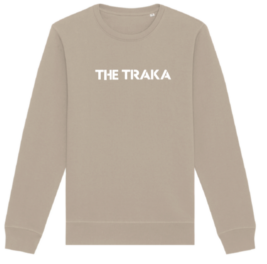The Traka Beige Sweatshirt unisex