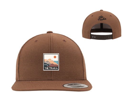 Classic Snapback Tan Cap