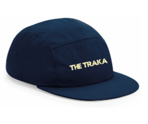 Five Panels Navy Cap Yellow Traka