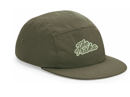 Five Panels Khaki Cap retro Traka