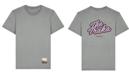 Unisex T-shirt washed GREY (retro)