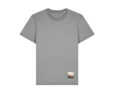 Unisex T-shirt washed GREY (retro)