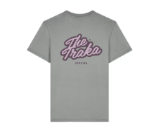 Unisex T-shirt washed GREY (retro)