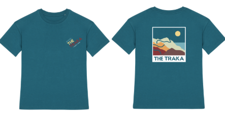 Kids T-shirt green mountains