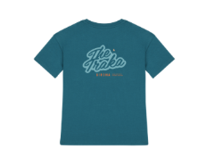 Kids T-shirt green retro