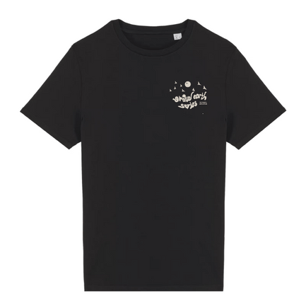 T-shirt BLACK unisex Santa Vall