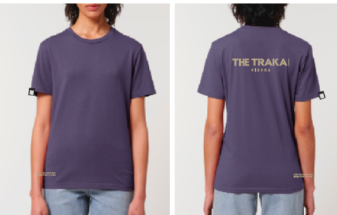 Unisex Purple T-shirt Traka