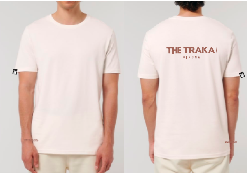Unisex White T-shirt The Traka BASIC