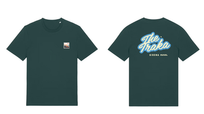 Unisex T-shirt Green retro Traka