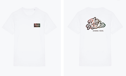 Unisex WHITE Traka retro