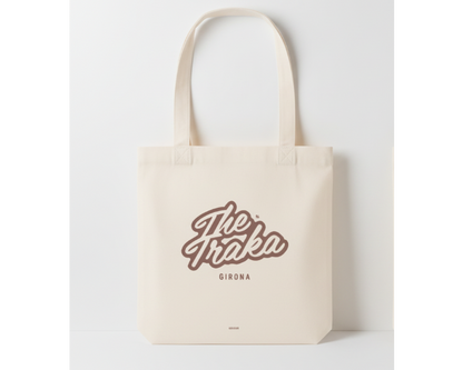 The Traka Tote bag retro + label terracota