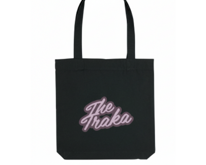 The Traka Tote bag retro + label black