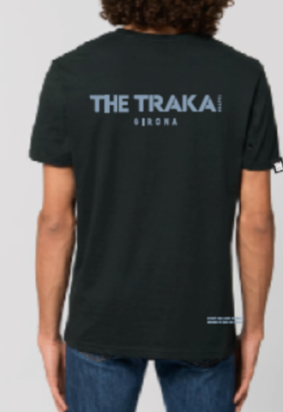 Unisex Black T-shirt The Traka