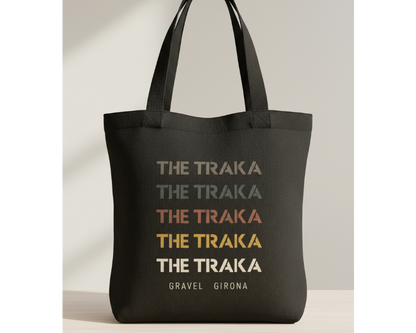 The Traka colors tote bag black