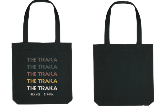 The Traka colors tote bag black